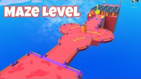 Fall Dudes 3D Gameplay| New Update|New Maze Level| Version 1.1.3|
