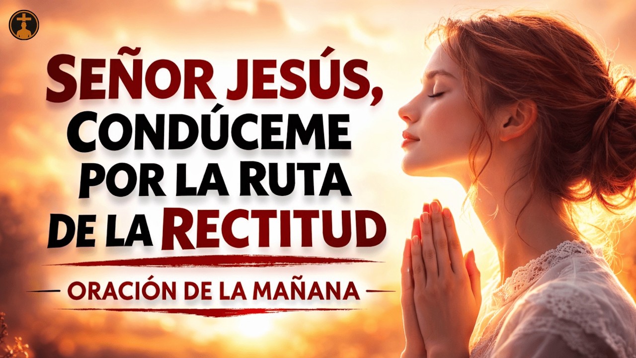 Jesús Guíame Por El Camino Correcto Al Comenzar Este Día | Oración De La Mañana