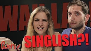 Foreigners try and speak Singlish!