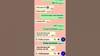 CHAT WA LUCU || POV PACAR TOL*OL 😆 #fyp