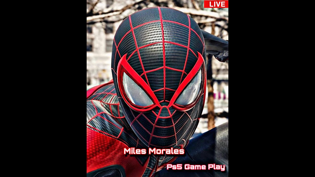Spiderman Miles morales Autism Streamer - YouTube