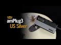 Компактний гітарний підсилювач для навушників VOX AMPLUG 3 US Silver