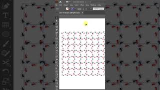 Creepy-Cool Ant Pattern in Illustrator 🐜 | Repeating Insect Design #illustration #pattern