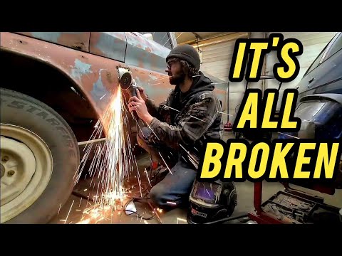 EMERGENCY Rust Repair and Planning Out The 1966 Chevy C10 Rebuild