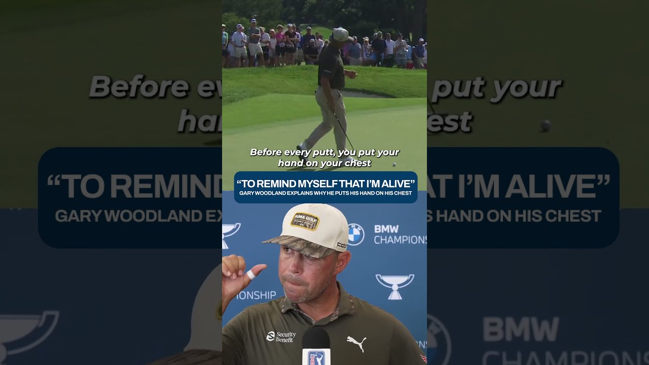 How Gary Woodland grounds himself during tough moments ❤️