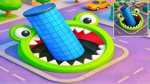 Hole.io - Gameplay Walkthrough Part 5 - Eat The Tower (iOS, Android)