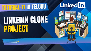 LinkedIn Clone in Telugu | Responsive Website Design using Bootstrap 5 | Full Project for Portfolio