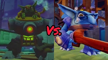 Smoke scream vs. Chill bill skylanders trap team