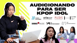 HICE UNA AUDICIÓN PARA AGENCIAS DE K-POP IDOL | PROCESO PARA AUDICIONAR | YG, JYP, HYPE, SM