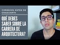 Cosas que debes saber de Arquitectura, Tips para arquitectura ¿te has sentido igual?