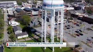 Gov. Sanders approves $8.2 million in water project funds