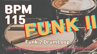 Funk Drum Loop Practice Tool 115bpm