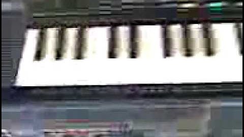 Casio SK1 Sampling Keyboard & Conion C100f/Clairtone 7980