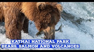 Top Sights at Katmai National Park | Best Park to see Bears, Jumping Salmon and Volcano Ash Valley