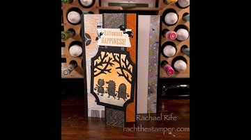 Swing n Sway Fun Fold card, Halloween Style, create for your own occasion