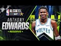 Best plays from nba allstar reserve anthony edwards  202324 nba season