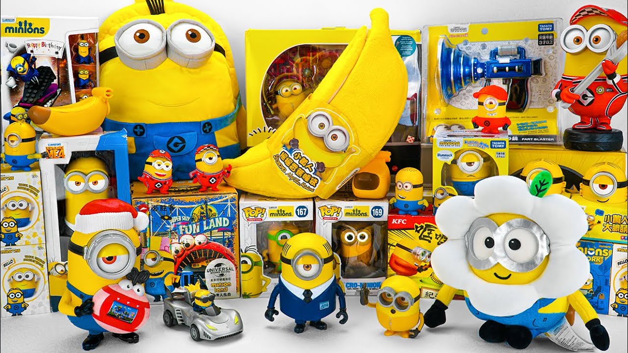 Unboxing and Review of Despicable Me 4 Toys Collection | Banana