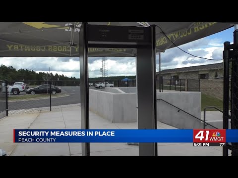 Peach County High School implements new security measures at athletic events