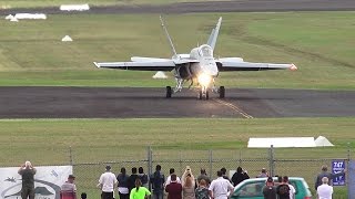 Wings Over Illawarra 2017  F/A18 Hornet Display