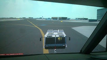 Pushback in Frankfurt & Engine start #2 - Prosim Homecockpit