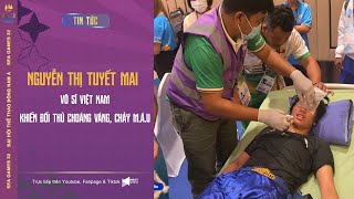Nguyễn Thị Tuyết Mai khiến đối thủ gục ngã với những pha đánh uy lực | Kun Bokator | SEA Games 32