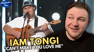 IAM TONGI sings tribute to his father on AMERICAN IDOL | I Cant Make You Love Me Cover