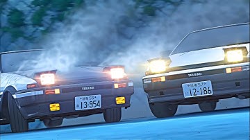 METAMORPHOSIS (sped up + reverb) | Initial D [AMV]