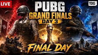 WATCH | PUBG Grand Finals Day 3 LIVE | Final Day Action & Championship Battle | LIVE
