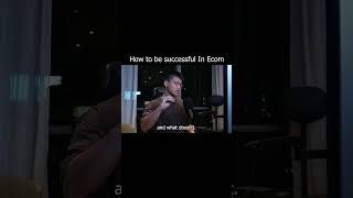 How to be successful in ecom. #ecom #motivation #motivational