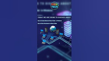 How to Create a Shared Folder and Set Permissions in Windows 10 (Step-by-Step Guide) #shorts