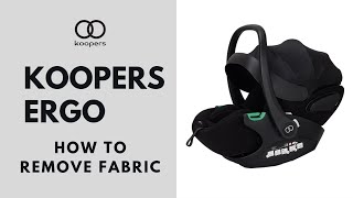 Koopers Ergo How To Remove Fabric