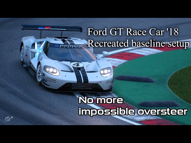 Ford Ford GT Race Car '18 - Gran Turismo 7