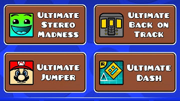 If every Geometry dash level had 3 Coins Ultimate icon achievements!!!