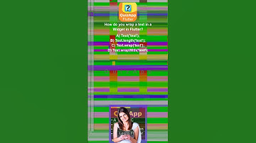 Flutter How do you wrap a text in a Widget in Flutter