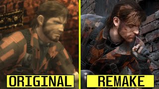 Metal Gear Solid 3 Remake vs Original Early Graphics Comparison | Xbox Partner Preview 2023