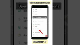 How to Make Your Android Phone Faster 🚀 Hidden Settings Trick