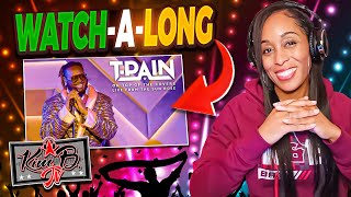 T-Pain - On Top of the Covers Live | Reaction (Watch-A-Long)