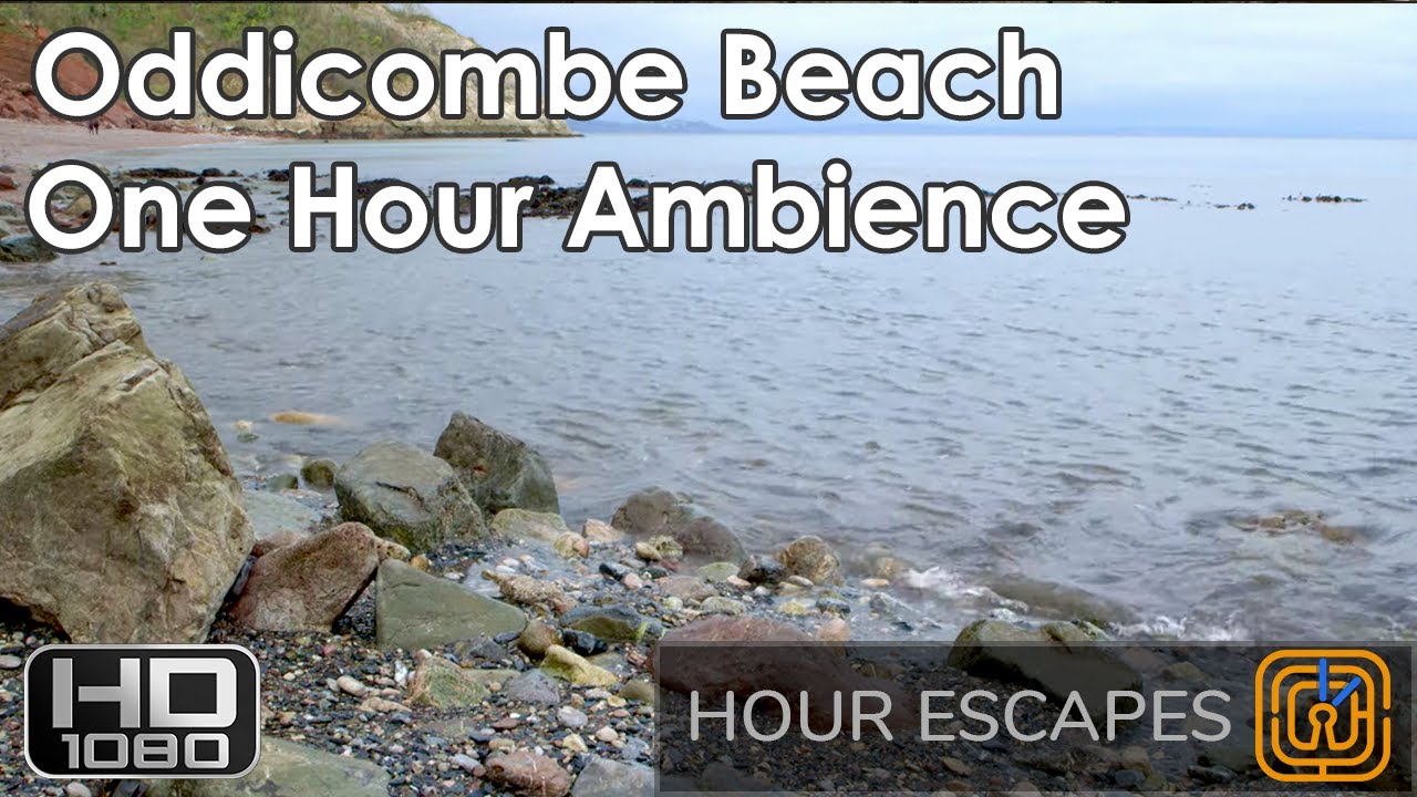 HD Oddicombe Beach - One Hour Ambient Sound and Video