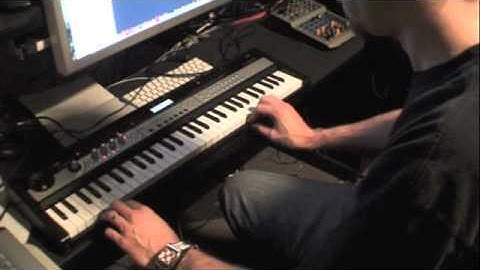 Korg MicroStation review for Keyboard Magazine - complete with 