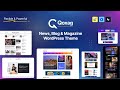 Qoxag - Best WordPress Theme for News & Magazine | Blog Theme in WordPress