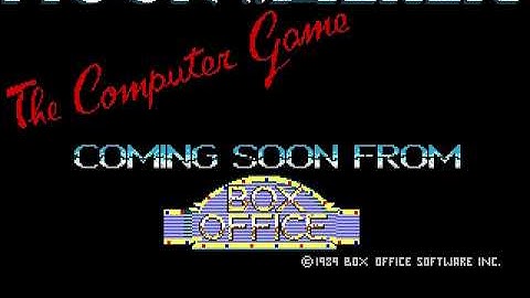 Moonwalker The Computer Game rolling demo 