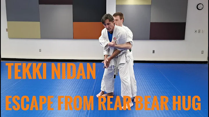 Tekki Nidan Gyaku Waza for Rear Bear Hug