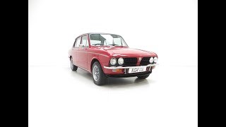 A Stunningly Rare Triumph Dolomite Sprint with Low Enthusiast Ownership - SOLD!