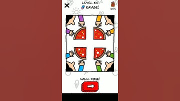 just Draw erase level 21 Gameplay Solution Walkthrough