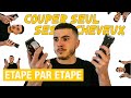 Comment se couper seul les cheveux  special confinement  etape par etape