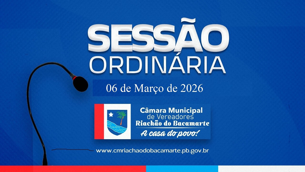 Sessão Ordinária: 06 03 2026