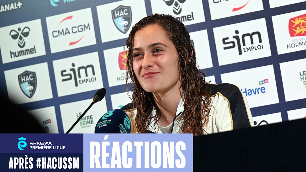 💬  Féminines / Après HAC - US Saint-Malo (2-0), réactions de Thaïs Gallais