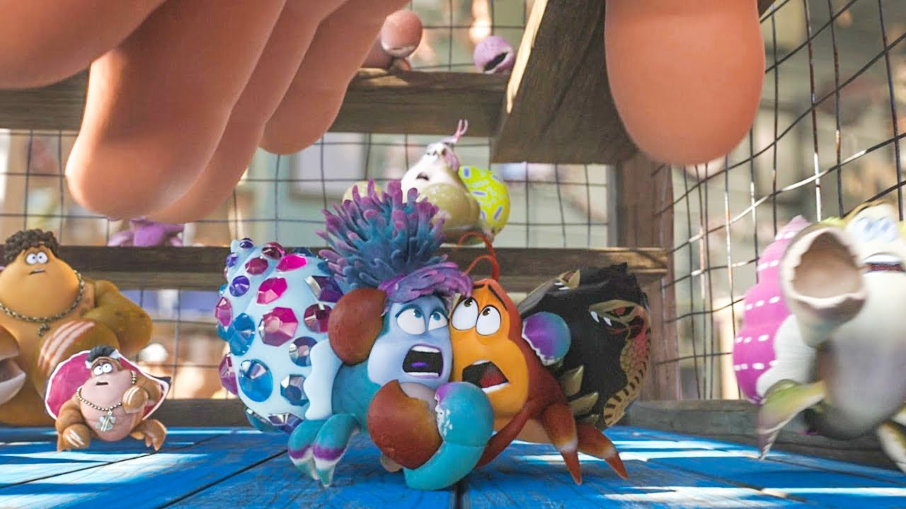 Люди похищают крабов, чтобы продать их за пару доллару