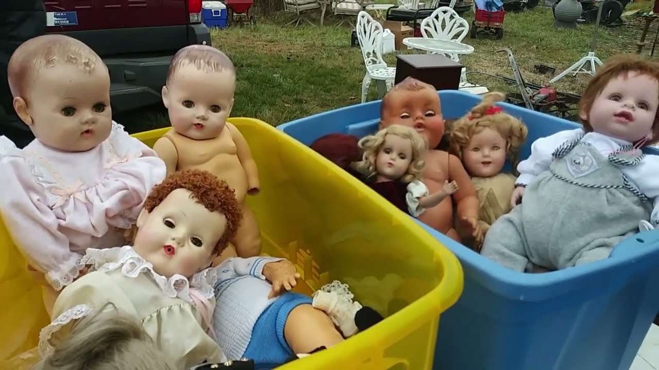 ОГРОМНЫЙ аукцион коллекционных кукол!!! Мы принесли 140 долларов. Что мы можем получить?