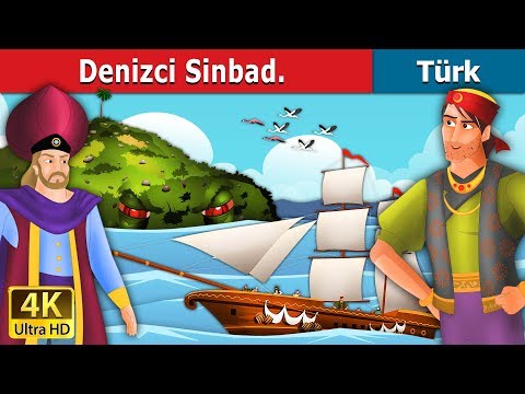 Denizci Sinbad | Sindbad the Sailor Part 1 in Turkish | Turkish Fairy Tales